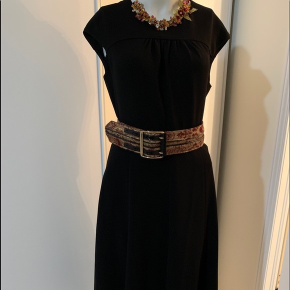 Diane Von Furstenberg black long dress - Picture 2 of 6